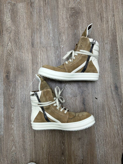 New Rick Owens Geobasket Sumi Brown Milk sz.42