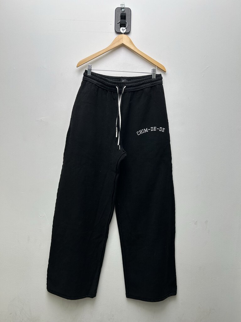 New HMDD Chim-de-de Black Sweatpants Size Medium
