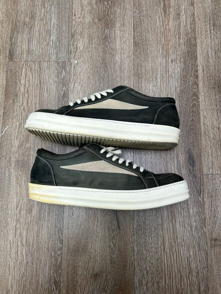 Preowned Rick Owens Vans Forest Green Milk sz.46