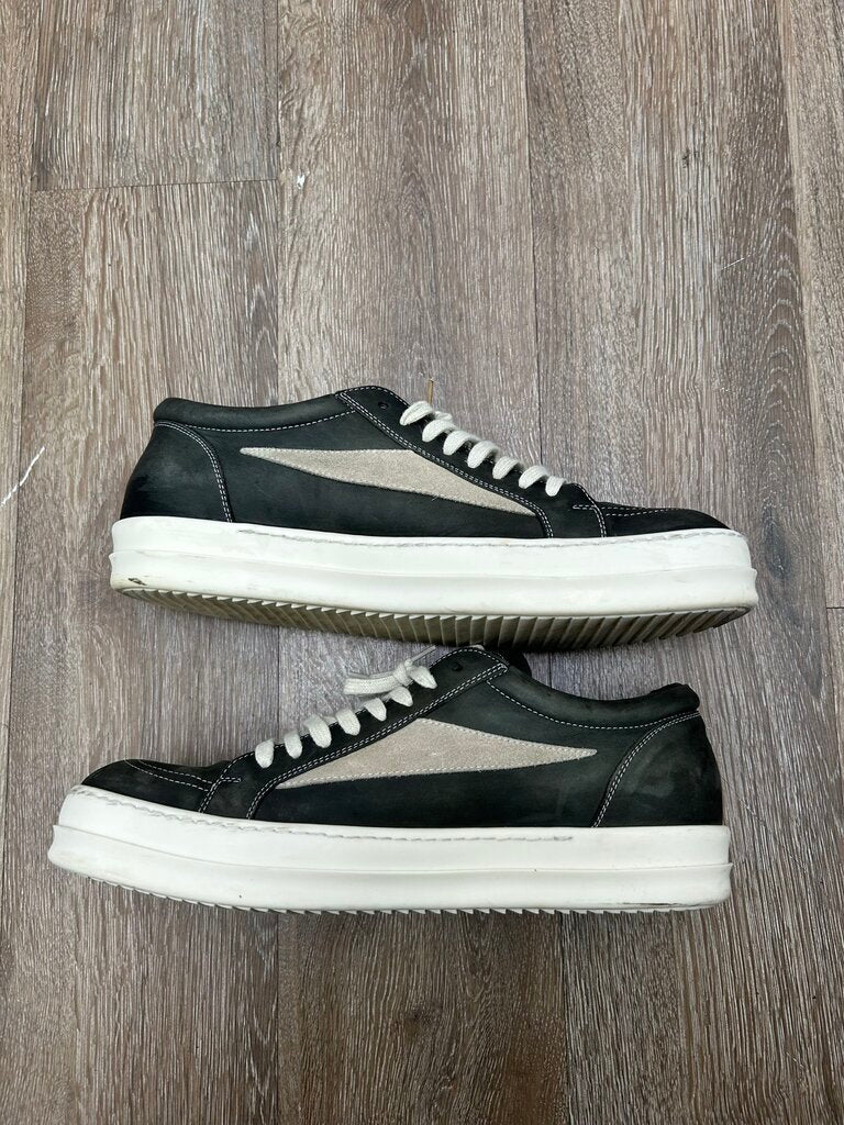 Preowned Rick Owens Vans Forest Green Milk sz.46
