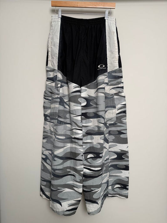 Preowned Balenciaga Cutup Camo Cargos Sz L
