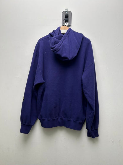 Preowned Supreme Stud Purple Football Hoodie sz.XL