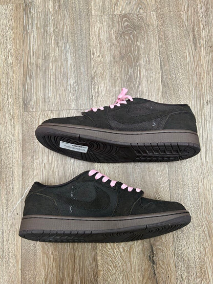 Preowned Jordan 1 Low Travis Scott Velvet Size 10