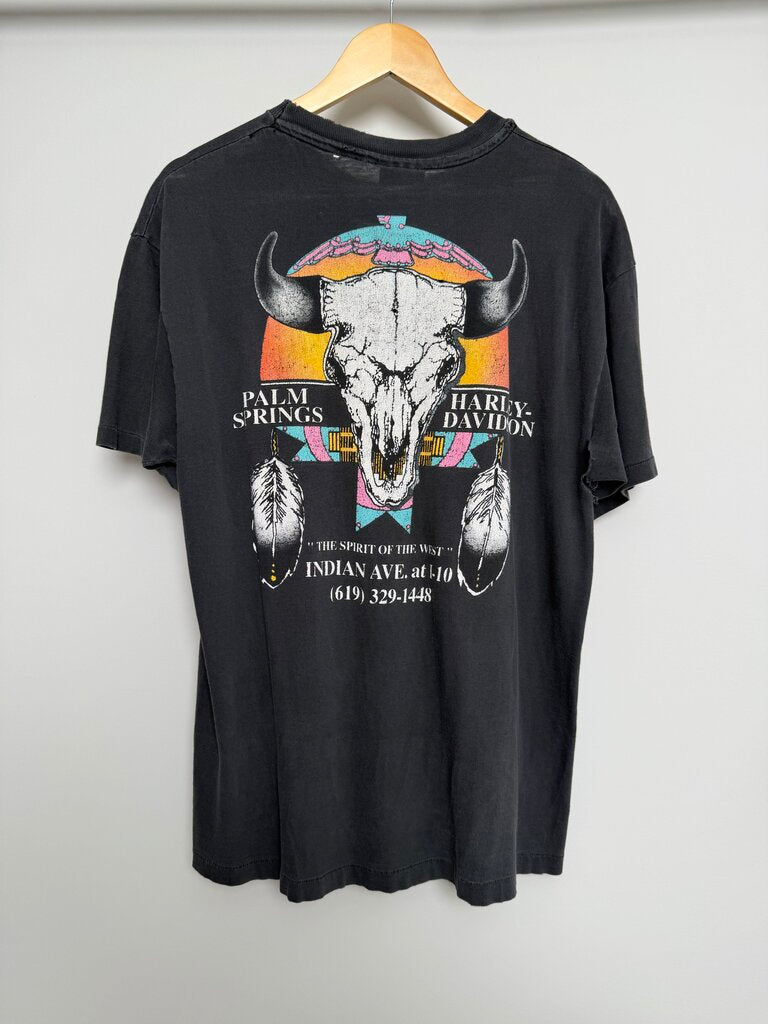 Pre-Owned Harley Davidson Chrome Logo Sz. L