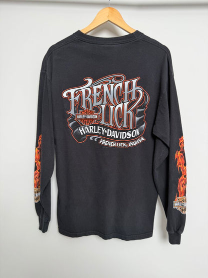 Pre-Owned Harley Davidson Clown Longsleeve Sz. L