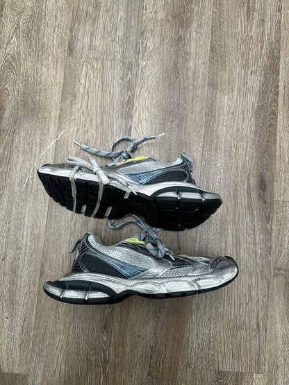 Preowned Balenciaga 3xl Grey/Blue/Yellow Size 43