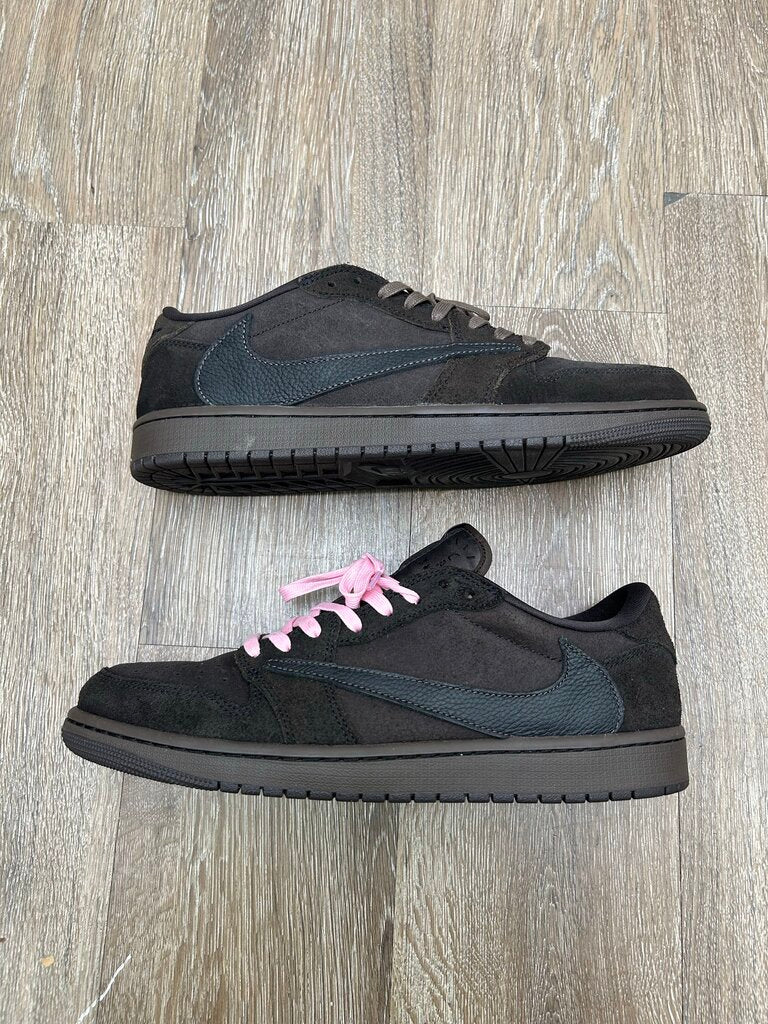 Preowned Jordan 1 Low Travis Scott Velvet Size 11