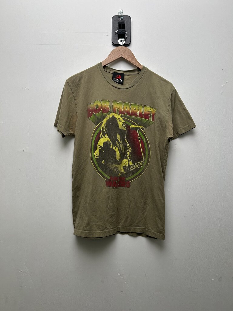 2010 Bob Marley & The Wailers Green Tee sz.M