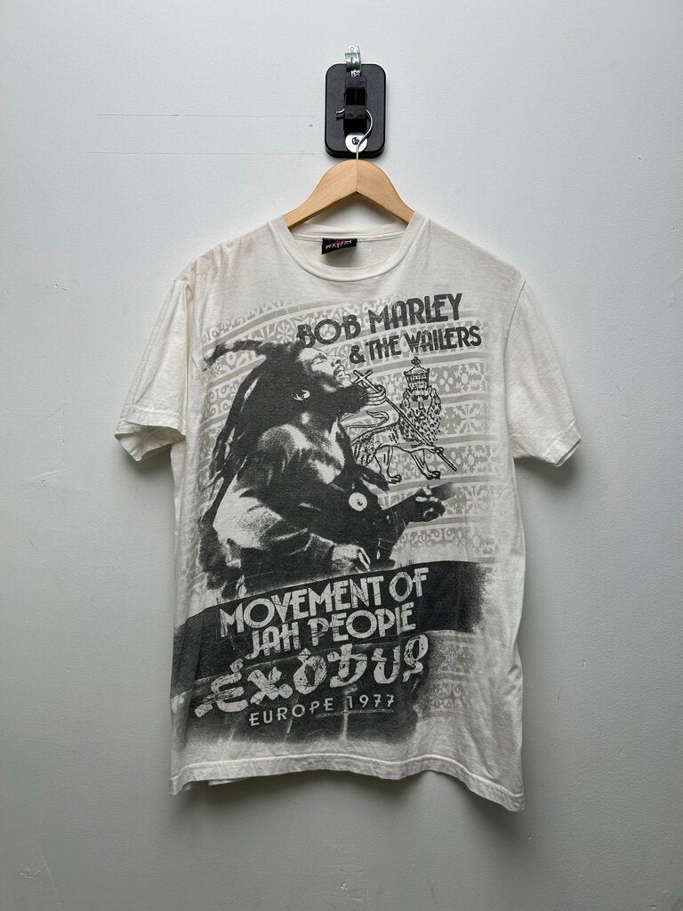 2008 Bob Marley & The Wailers White Tee sz.L