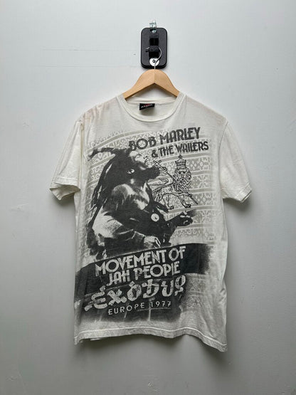 2008 Bob Marley & The Wailers White Tee sz.L
