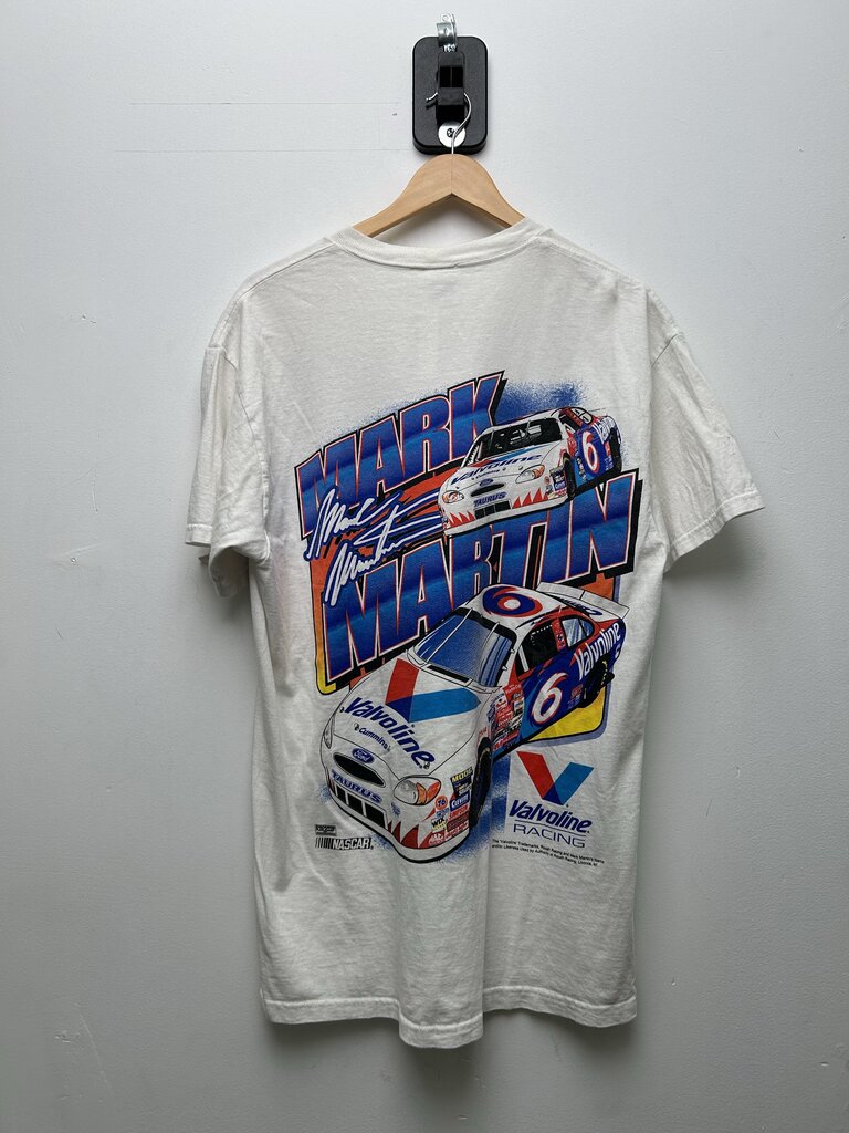 2000's Nascar Martin White Tee sz.L