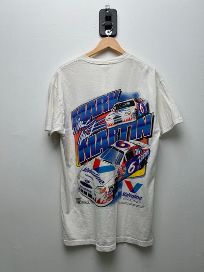 2000's Nascar Martin White Tee sz.L