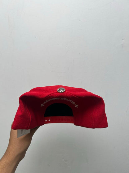New Chrome Hearts Red CH Baseball Hat