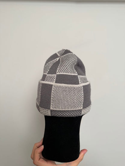 Prewoned Louis Vuitton Damier Grey Beanie