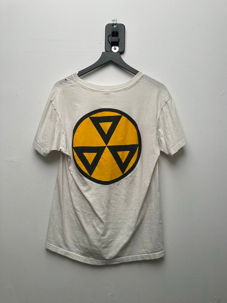 1989 Danger The Who White Tee Sz L