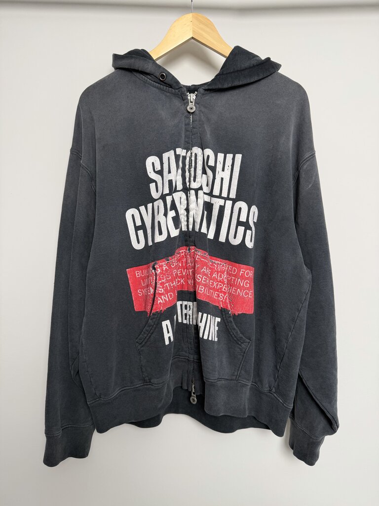 Satoshi Nakamoto Cybergenetics Hoodie Sz. M