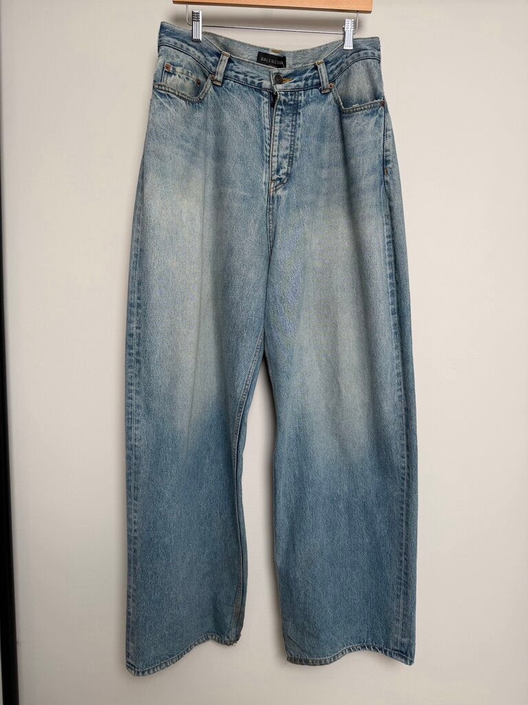 Pre-Owned Balenciaga Indigo Denim Sz. XS