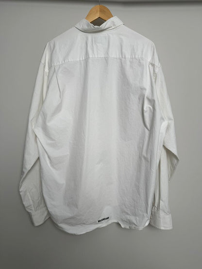 Pre-Owned Balenciaga White Button Up Sz.