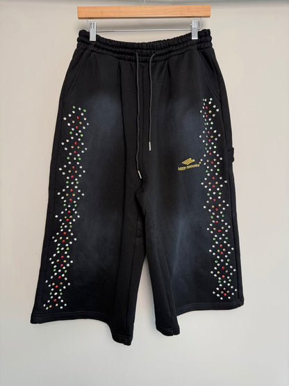 New HMDD Black SweatshortsSize M