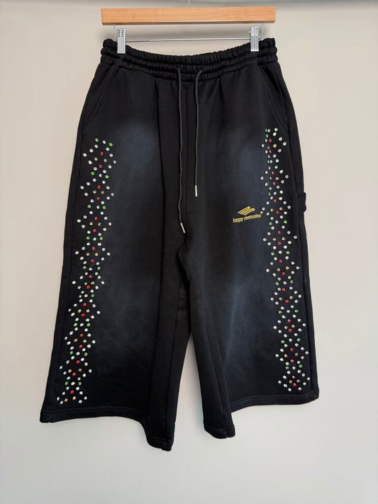 New HMDD Black SweatshortsSize M