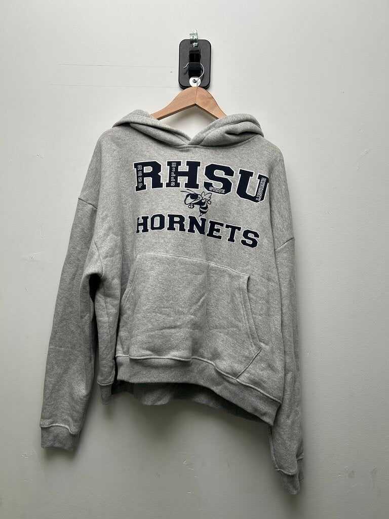 Preowned Gv Gallery Grey RHSU Hoodie Size Medium