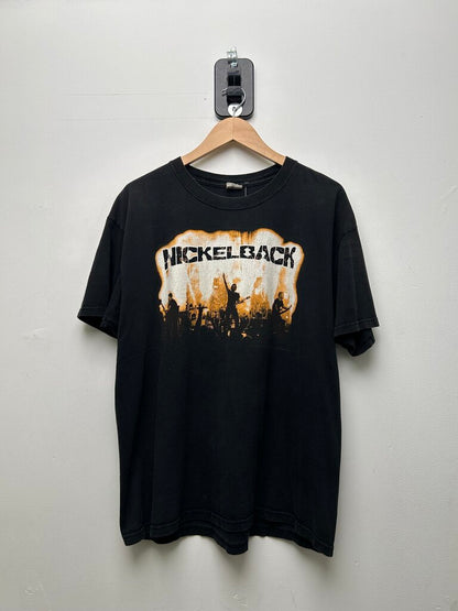 2009 Nickleback Black Orange Tour Tee sz.XL
