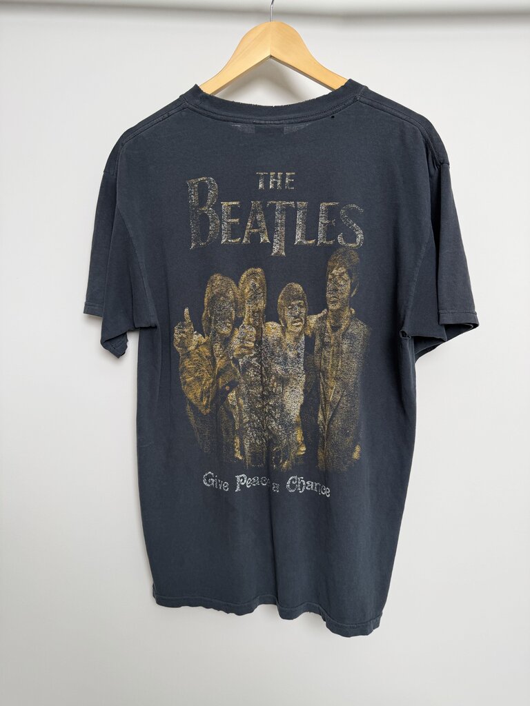 90's The Beatles Give Peace a Chance Tee Sz. L
