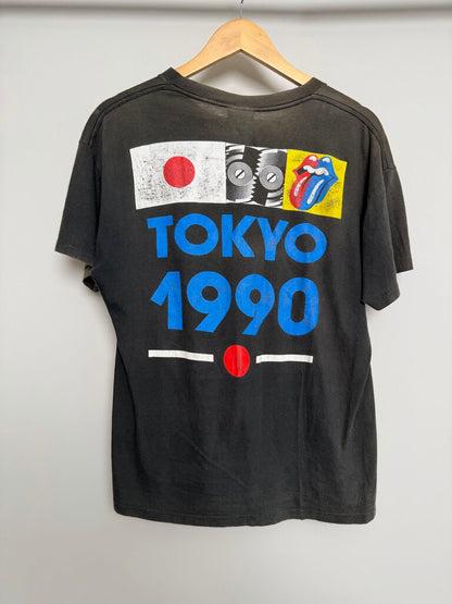 90's Rolling Stones Steelwheels Tee Sz. L