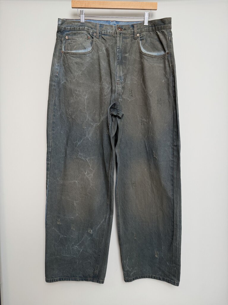 Pre-Owned GV Gallery Mudwash Denim Sz. XL