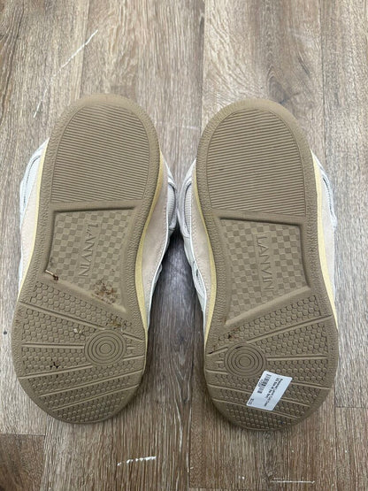 Preowned Lanvin Curb Cream OG Size 45 (No Box)