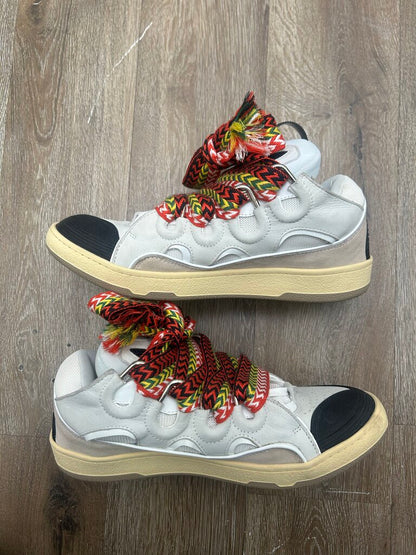 Preowned Lanvin Curb Cream OG Size 45 (No Box)