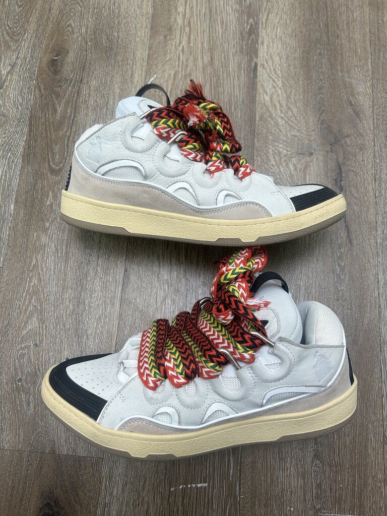 Preowned Lanvin Curb Cream OG Size 45 (No Box)