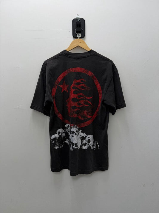 Preowned Hellstar Rhinestone Tee Size Medium