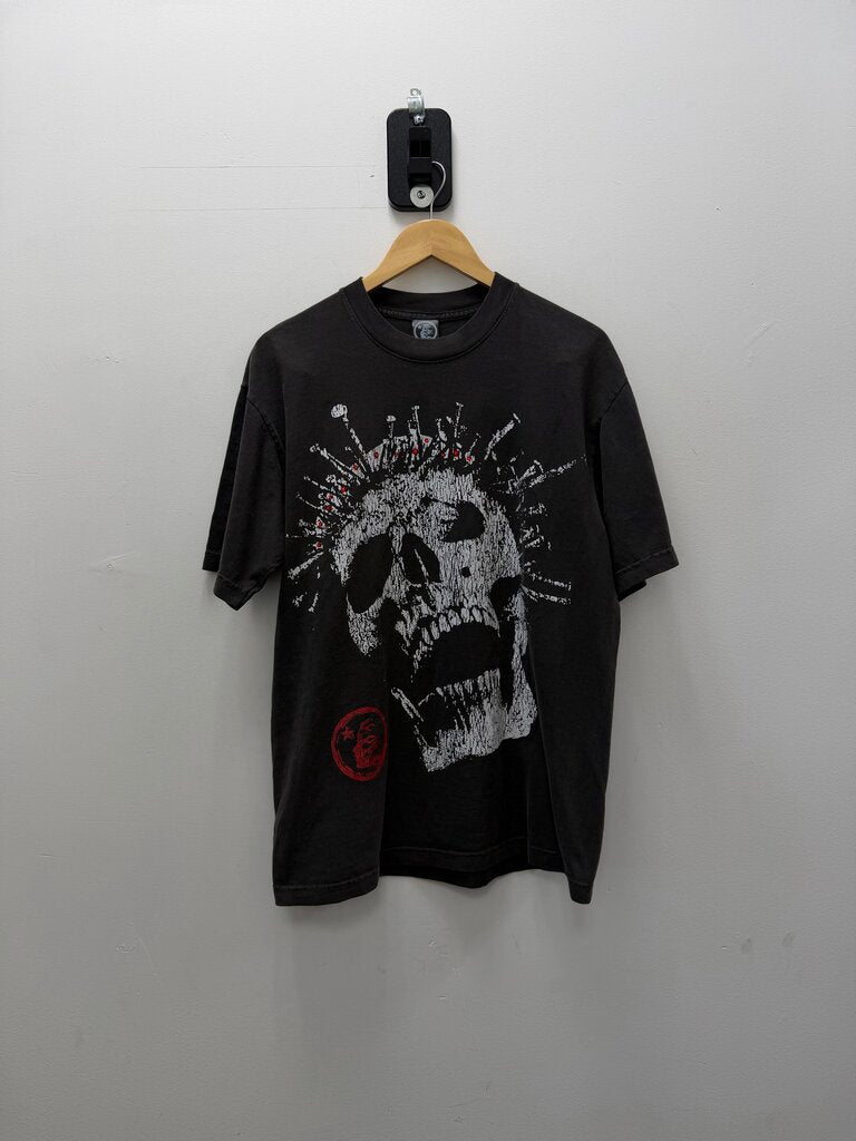 Preowned Hellstar Rhinestone Tee Size Medium