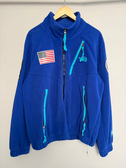 Pre-Owned Navy Supreme x The North Face Fleece Sz. XL