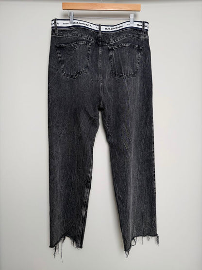 Pre-Owned Balenciaga Belt Denim Sz. L