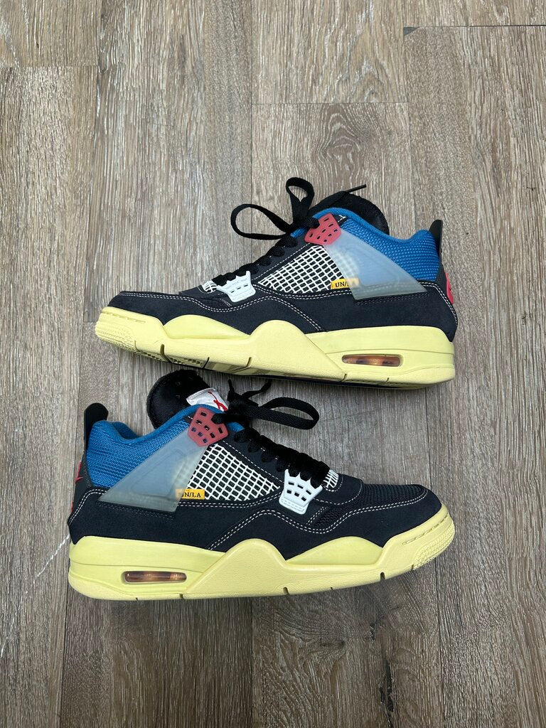 Preowned Jordan 4 Union Noir sz.9