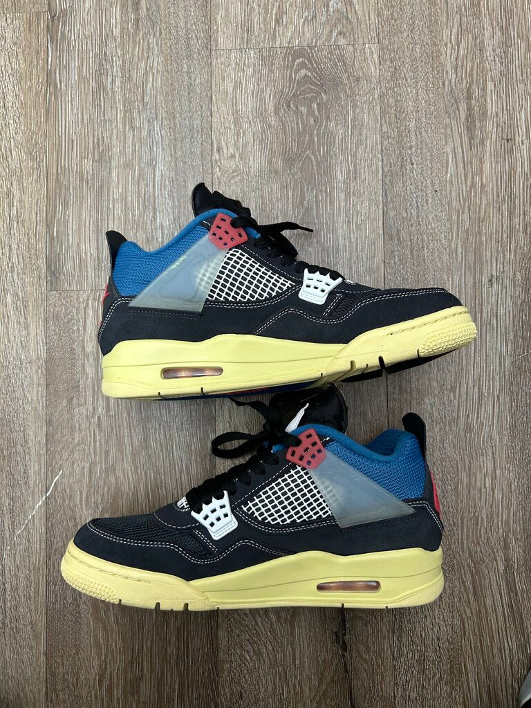 Preowned Jordan 4 Union Noir sz.9