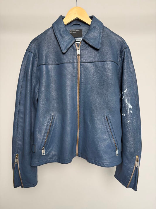 ERD Lamb Leather Spanish Elegy Moto Jacket size M