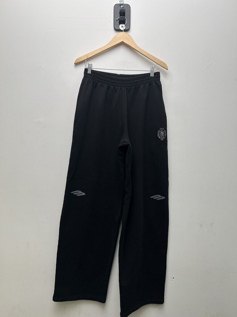Preowned Balenciaga American Football 3B Black Sweatpants sz.XS