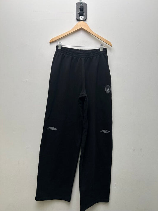 Preowned Balenciaga American Football 3B Black Sweatpants sz.XS