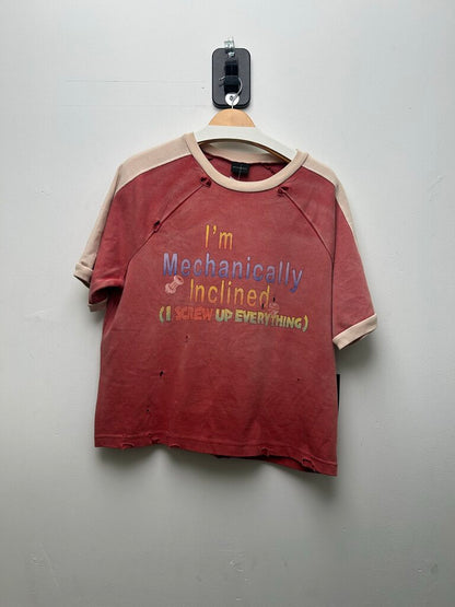New Gv Gallery Greedy Unit Red Screw Tee Sz.Large