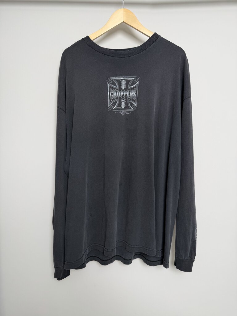 Vintage West Coast Choppers Black L/S size 2XL