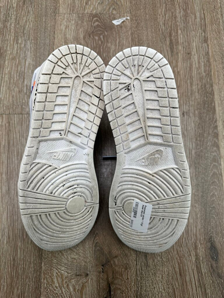 Preowned Jordan 1 Virgil Alask Size 9.5