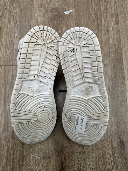Preowned Jordan 1 Virgil Alask Size 9.5