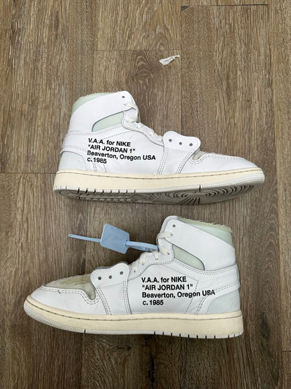 Preowned Jordan 1 Virgil Alask Size 9.5