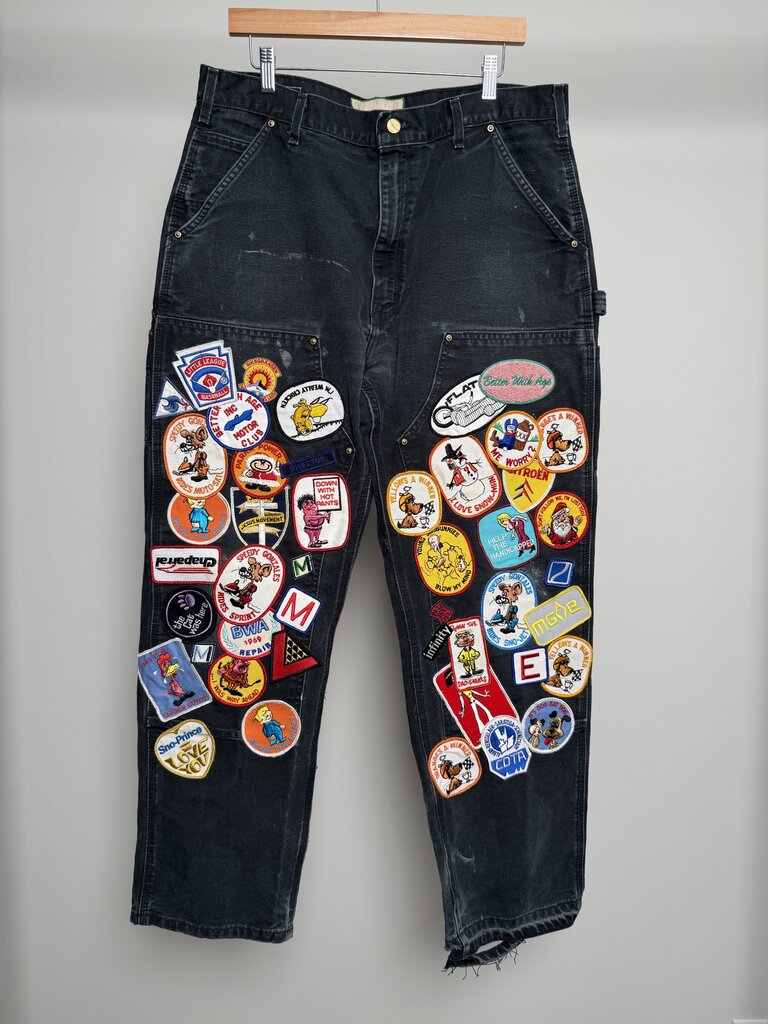 Better With Age Carhartt Patch Pants size 38(fit 36)