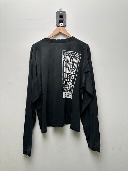 New HMDD Lungs Black Long Sleeve Size Medium