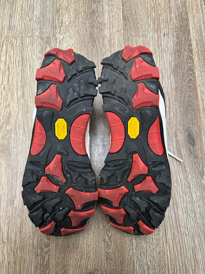 Preowned Sicko hiking Shoe White Red Size 10