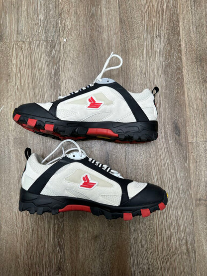 Preowned Sicko hiking Shoe White Red Size 10
